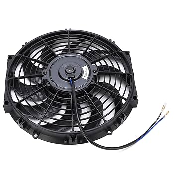 Amazon.co.jp: 12インチ エンジン冷却ファン 大風量 電動